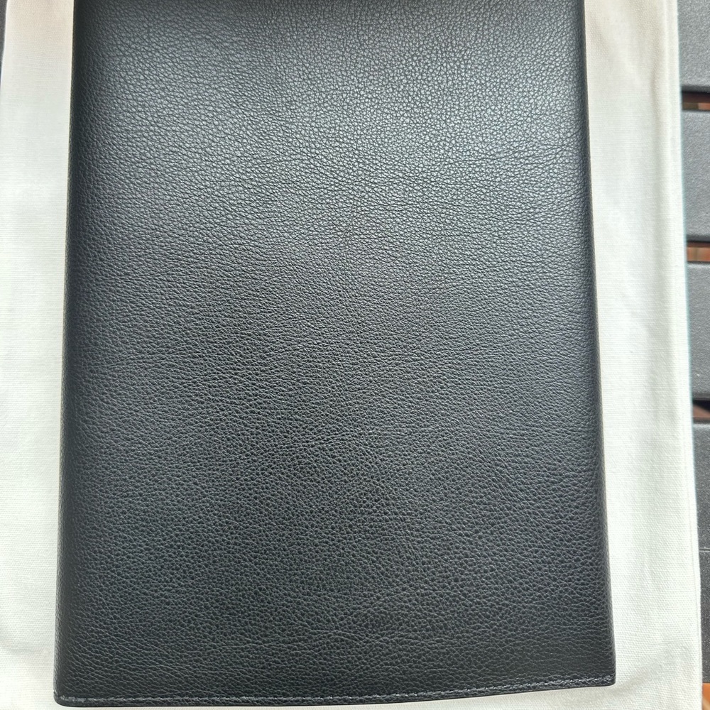 Alexander McQueen Black Skull Envelope Clutch Bag - Picture 7 of 14